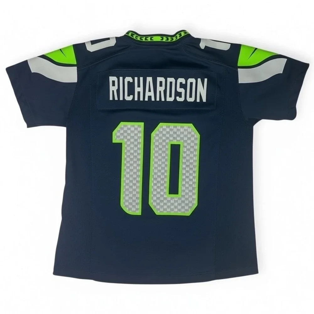Nike Seattle Seahawks Richardson Jersey Navy Excellent Small Kids